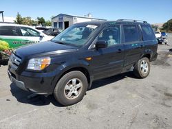 Honda salvage cars for sale: 2007 Honda Pilot EX