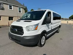 Salvage cars for sale at North Billerica, MA auction: 2015 Ford Transit T-350