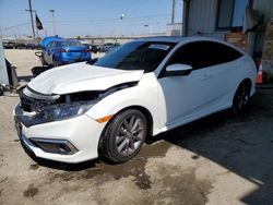 Salvage cars for sale at Los Angeles, CA auction: 2020 Honda Civic EX