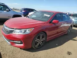 Clean Title Cars for sale at auction: 2017 Honda Accord Sport