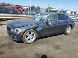 Salvage cars for sale from Copart Denver, CO: 2018 BMW 330 XI