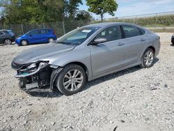 Salvage cars for sale at Cicero, IN auction: 2015 Chrysler 200 Limited