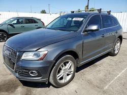 Salvage cars for sale at Van Nuys, CA auction: 2015 Audi Q5 Premium Plus