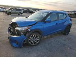 Salvage cars for sale at Grand Prairie, TX auction: 2021 Nissan Kicks SV