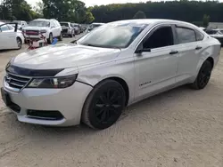 Chevrolet Impala LT salvage cars for sale: 2016 Chevrolet Impala LT