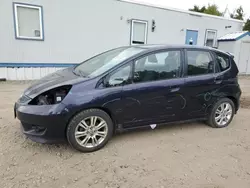 Salvage cars for sale at Lyman, ME auction: 2010 Honda FIT Sport