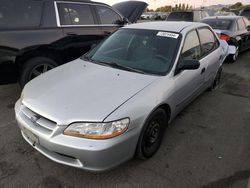 Salvage cars for sale at Vallejo, CA auction: 1999 Honda Accord DX