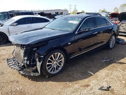 Salvage cars for sale at Elgin, IL auction: 2018 Cadillac CT6 Luxury