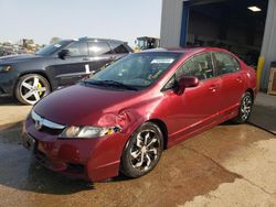 Honda salvage cars for sale: 2009 Honda Civic LX