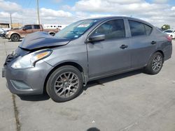 Salvage cars for sale at Grand Prairie, TX auction: 2018 Nissan Versa S