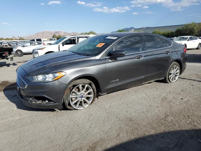 2017 Ford Fusion SE Hybrid