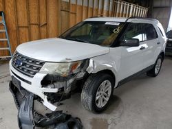 Salvage cars for sale at Houston, TX auction: 2016 Ford Explorer