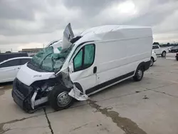 Salvage trucks for sale at Grand Prairie, TX auction: 2023 Dodge RAM Promaster 2500 2500 High