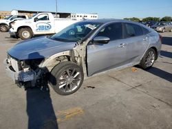 Salvage cars for sale at Grand Prairie, TX auction: 2019 Honda Civic EX