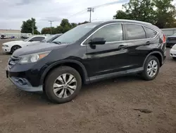 Salvage cars for sale at New Britain, CT auction: 2012 Honda CR-V EXL