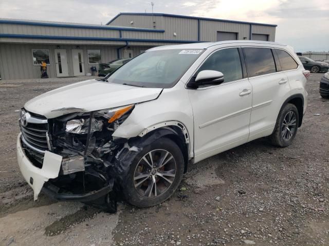 2016 Toyota Highlander XLE