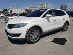 2016 Lincoln MKX Reserve en venta en New Orleans, LA