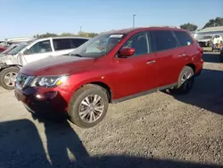 Nissan Vehiculos salvage en venta: 2018 Nissan Pathfinder S