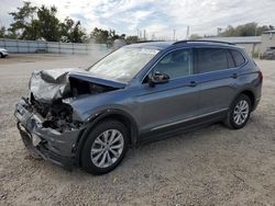 Salvage cars for sale at West Mifflin, PA auction: 2018 Volkswagen Tiguan SE