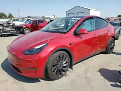 Tesla salvage cars for sale: 2021 Tesla Model Y