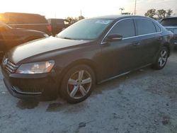 Salvage cars for sale at Riverview, FL auction: 2013 Volkswagen Passat SE