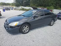 Salvage cars for sale at Fairburn, GA auction: 2007 Honda Accord EX