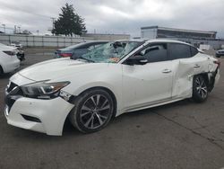 Carros salvage sin ofertas aún a la venta en subasta: 2016 Nissan Maxima 3.5S