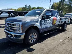 Salvage cars for sale at Denver, CO auction: 2023 Ford F350 Super Duty