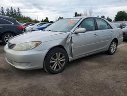 Salvage cars for sale at auction: 2005 Toyota Camry LE