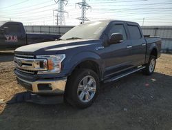 Salvage cars for sale at Elgin, IL auction: 2019 Ford F150 Supercrew