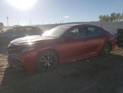 Salvage cars for sale at Greenwood, NE auction: 2021 Toyota Camry SE