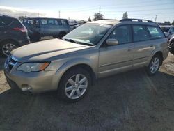 Salvage cars for sale from Copart Eugene, OR: 2008 Subaru Outback 2.5I Limited