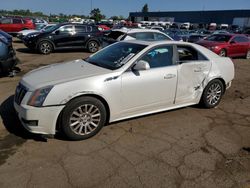 Vehiculos salvage en venta de Copart Woodhaven, MI: 2012 Cadillac CTS Luxury Collection