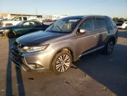 Salvage cars for sale at Grand Prairie, TX auction: 2019 Mitsubishi Outlander SE