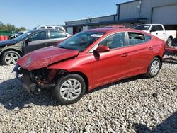 Salvage cars for sale at Wayland, MI auction: 2017 Hyundai Elantra SE