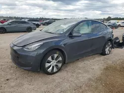 Salvage cars for sale at Houston, TX auction: 2021 Tesla Model Y