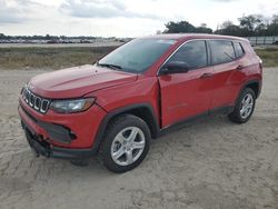 Salvage cars for sale at Tifton, GA auction: 2024 Jeep Compass Sport