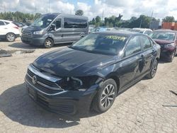 Salvage cars for sale at Bridgeton, MO auction: 2023 Volkswagen Jetta S