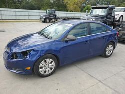 Salvage cars for sale at Augusta, GA auction: 2012 Chevrolet Cruze LS