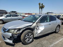 Salvage cars for sale at Van Nuys, CA auction: 2014 Honda Accord LX