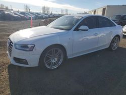 Salvage cars for sale at Rocky View County, AB auction: 2013 Audi A4 Premium Plus