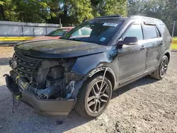 Salvage cars for sale at Greenwell Springs, LA auction: 2016 Ford Explorer Sport