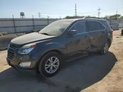 Chevrolet salvage cars for sale: 2017 Chevrolet Equinox LT