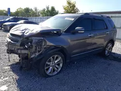 Salvage cars for sale at Walton, KY auction: 2014 Ford Explorer Limited