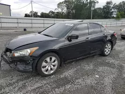 Salvage cars for sale at Gastonia, NC auction: 2010 Honda Accord EXL