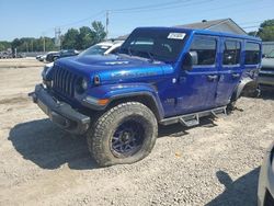 Jeep salvage cars for sale: 2019 Jeep Wrangler Unlimited Sahara