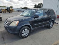 Salvage cars for sale at Sacramento, CA auction: 2006 Honda CR-V EX