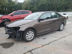 Salvage cars for sale at Austell, GA auction: 2014 Volkswagen Jetta Base