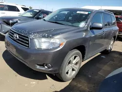 2008 Toyota Highlander Sport en venta en Brighton, CO