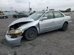 Salvage cars for sale at Colton, CA auction: 2002 Honda Accord LX